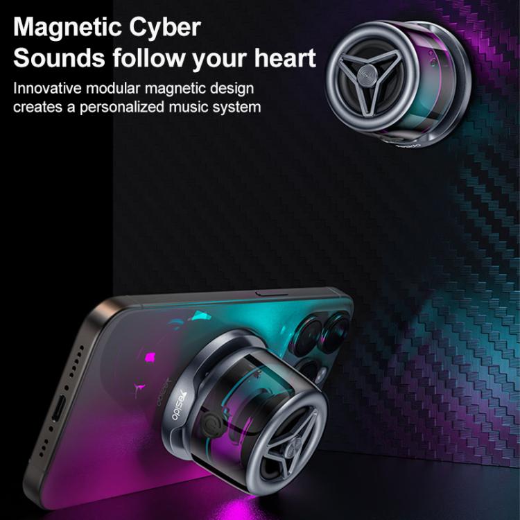 Yesido YSW32 3W RGB Magnetic Mini Wireless Speaker