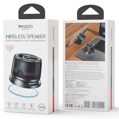 Yesido YSW32 3W RGB Magnetic Mini Wireless Speaker