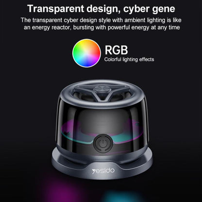 Yesido YSW32 3W RGB Magnetic Mini Wireless Speaker