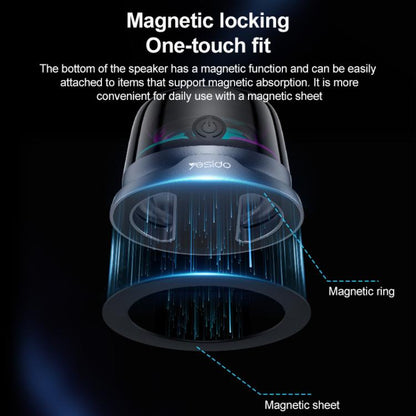Yesido YSW32 3W RGB Magnetic Mini Wireless Speaker