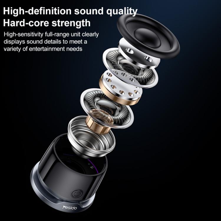 Yesido YSW32 3W RGB Magnetic Mini Wireless Speaker