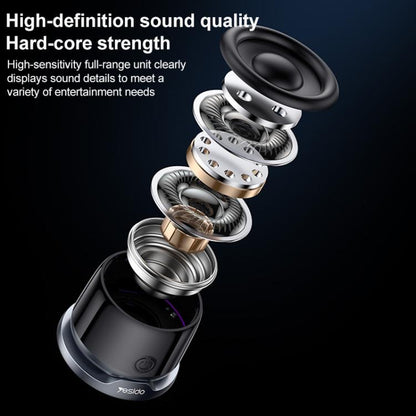 Yesido YSW32 3W RGB Magnetic Mini Wireless Speaker