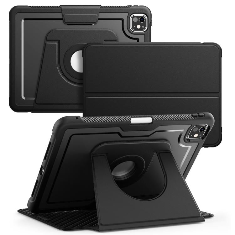 Honeycomb Magnetic Rotation Holder Leather Smart Tablet Case, For iPad 2025 / 2022���������������...
