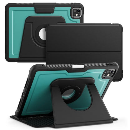 Honeycomb Magnetic Rotation Holder Leather Smart Tablet Case