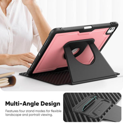 Honeycomb Magnetic Rotation Holder Leather Smart Tablet Case