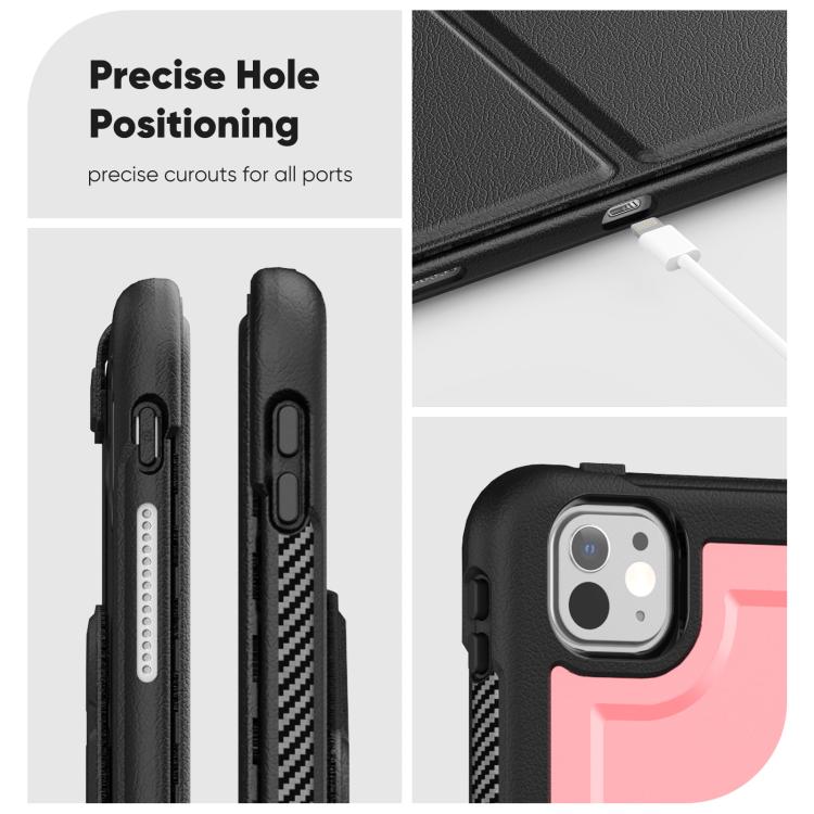 Honeycomb Magnetic Rotation Holder Leather Smart Tablet Case