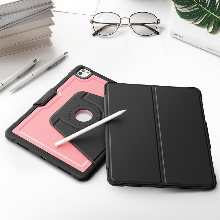 Honeycomb Magnetic Rotation Holder Leather Smart Tablet Case