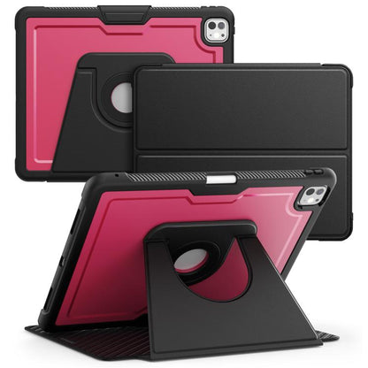 Honeycomb Magnetic Rotation Holder Leather Smart Tablet Case