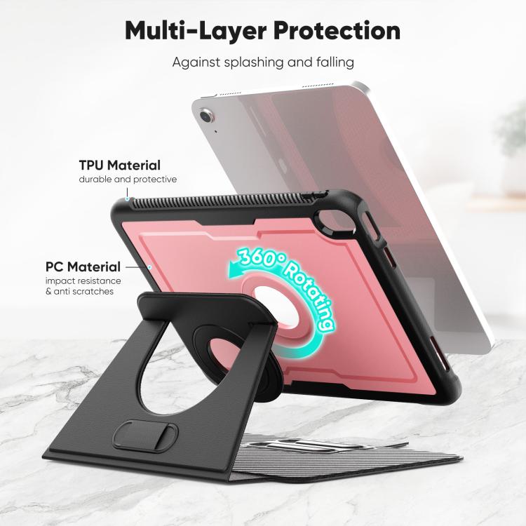 Honeycomb Magnetic Rotation Holder Leather Smart Tablet Case, For iPad 2025 / 2022���������������...