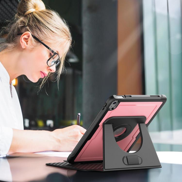 Honeycomb Magnetic Rotation Holder Leather Smart Tablet Case, For iPad 2025 / 2022���������������...