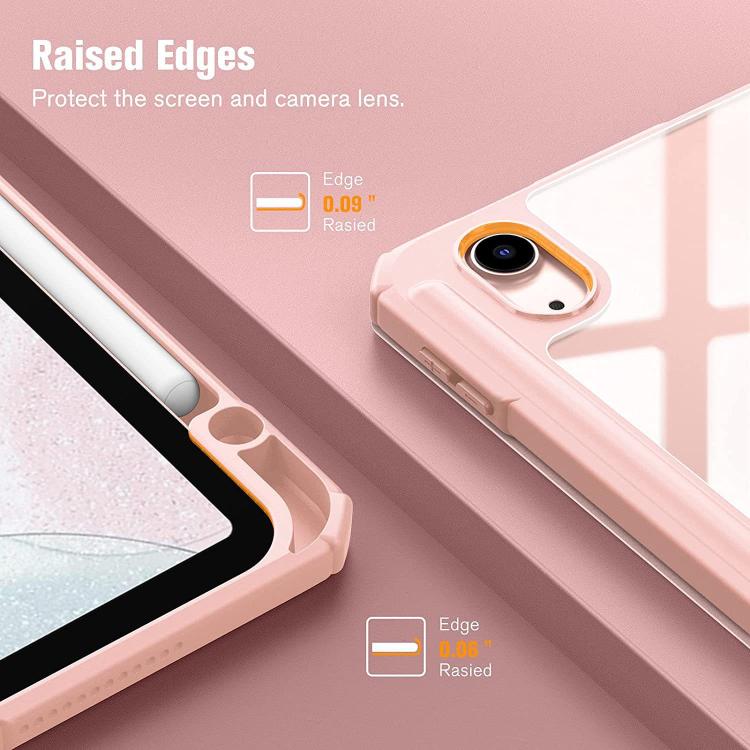 Marble Pattern Crystal Acrylic Smart Tablet Leather Case with Pen Slot, For iPad 2025 / 2022�����...