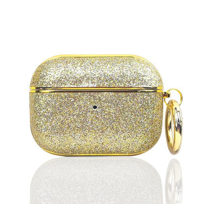 Electroplating Glitter Powder Wireless Earphone Protective Case, For AirPods 4, For AirPods Pro 2...