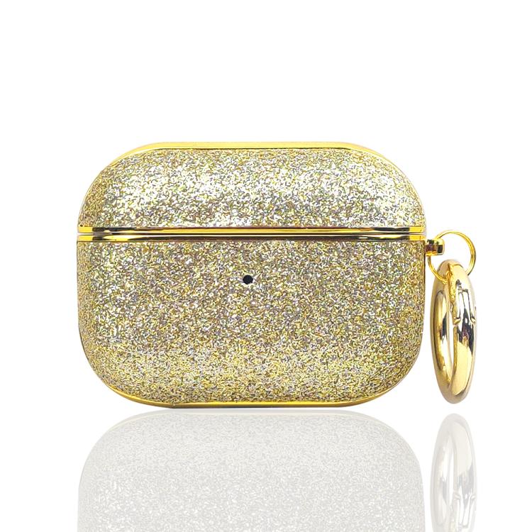 Electroplating Glitter Powder Wireless Earphone Protective Case, For AirPods 4, For AirPods Pro 2...