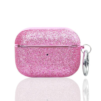 Electroplating Glitter Powder Wireless Earphone Protective Case, For AirPods 4, For AirPods Pro 2...