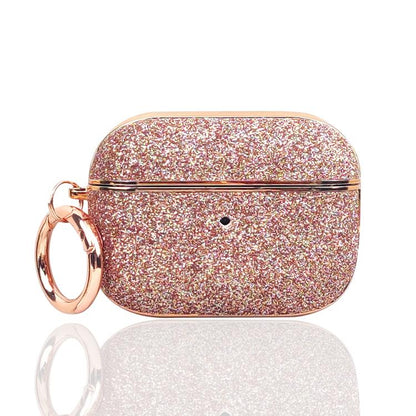 Electroplating Glitter Powder Wireless Earphone Protective Case, For AirPods 4, For AirPods Pro 2...