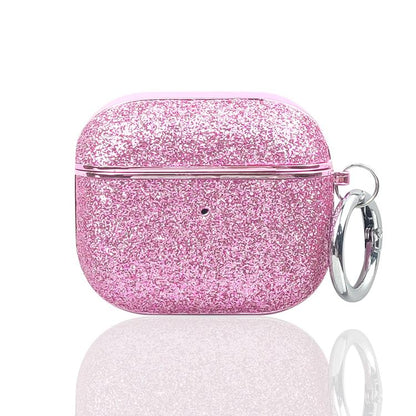 Electroplating Glitter Powder Wireless Earphone Protective Case, For AirPods 4, For AirPods Pro 2...