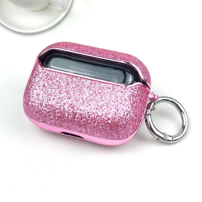 Electroplating Glitter Powder Wireless Earphone Protective Case, For AirPods 4, For AirPods Pro 2...