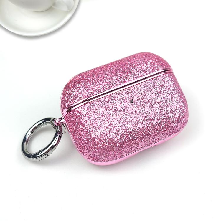 Electroplating Glitter Powder Wireless Earphone Protective Case, For AirPods 4, For AirPods Pro 2...