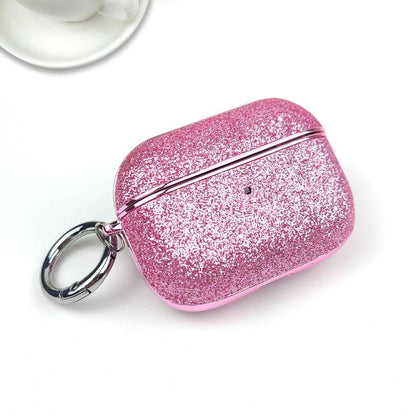 Electroplating Glitter Powder Wireless Earphone Protective Case, For AirPods 4, For AirPods Pro 2...