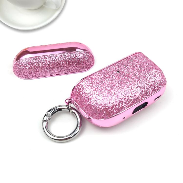 Electroplating Glitter Powder Wireless Earphone Protective Case, For AirPods 4, For AirPods Pro 2...