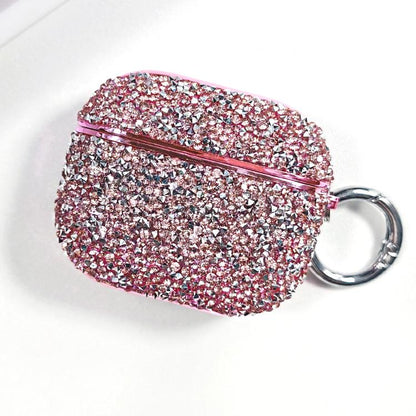 Electroplating Glitter Diamond Wireless Earphone Protective Case, For AirPods 4, For AirPods Pro ...