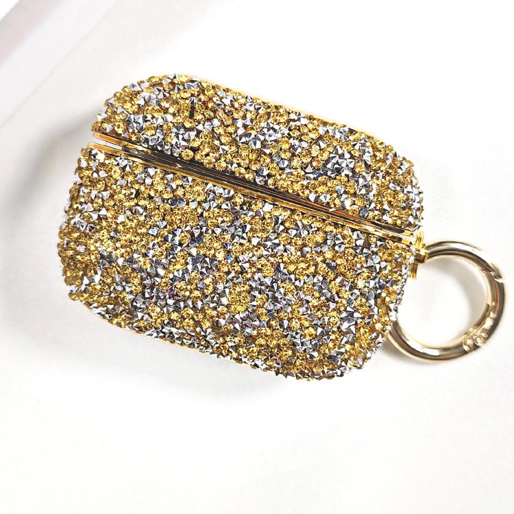 Electroplating Glitter Diamond Wireless Earphone Protective Case, For AirPods 4, For AirPods Pro ...