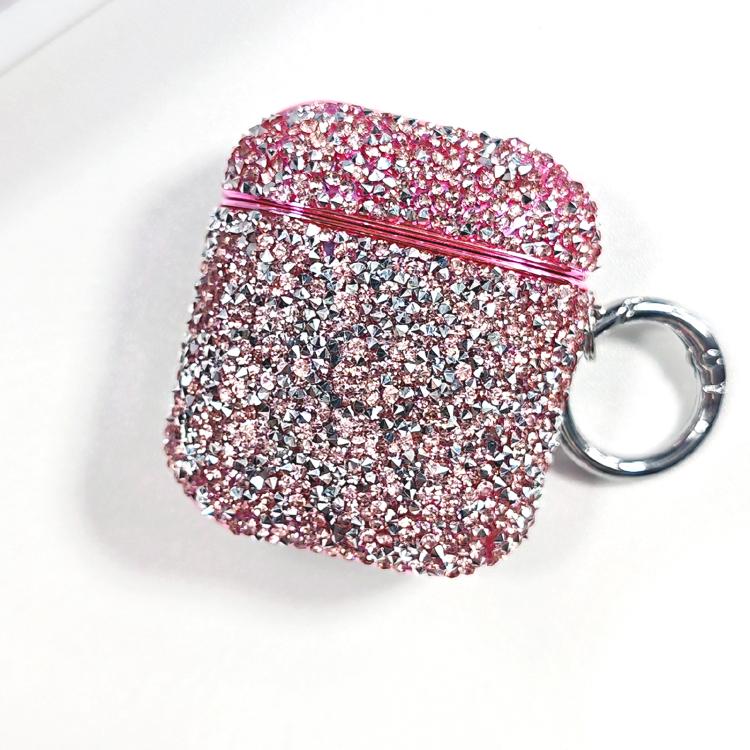 Electroplating Glitter Diamond Wireless Earphone Protective Case, For AirPods 4, For AirPods Pro ...