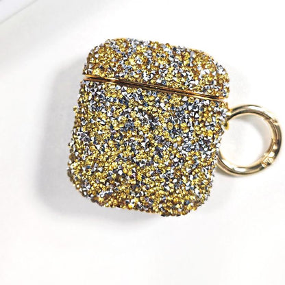 Electroplating Glitter Diamond Wireless Earphone Protective Case, For AirPods 4, For AirPods Pro ...