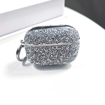 Electroplating Glitter Diamond Wireless Earphone Protective Case, For AirPods 4, For AirPods Pro ...