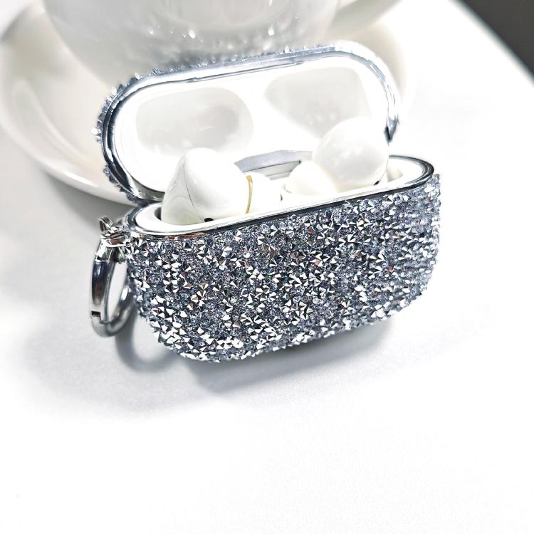 Electroplating Glitter Diamond Wireless Earphone Protective Case, For AirPods 4, For AirPods Pro ...