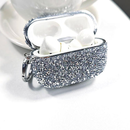 Electroplating Glitter Diamond Wireless Earphone Protective Case, For AirPods 4, For AirPods Pro ...