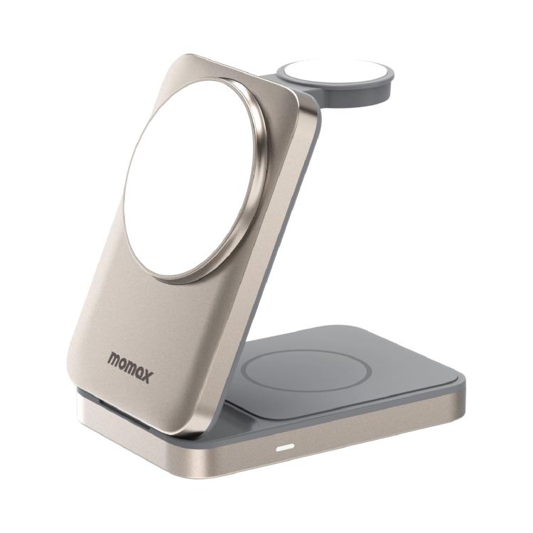 MOMAX UD36 Q.Port 3-in-1 Foldable Magnetic Wireless Charging Stand Qi2 + MFW Certified, UD36