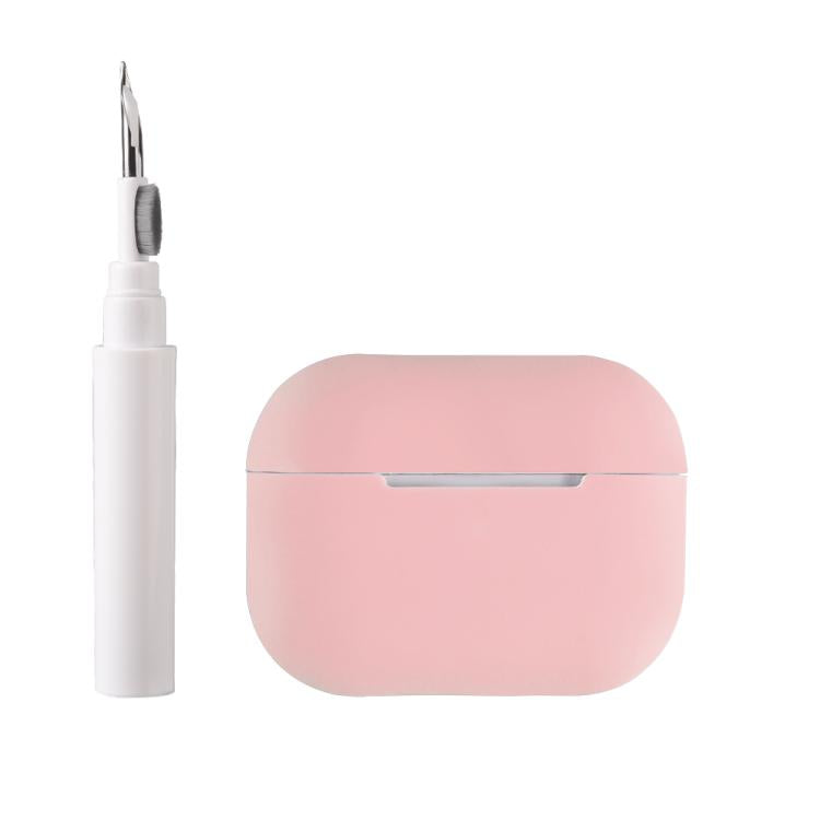 Silicone Earphone Protective Case with Cleaning Pen, For AirPods Pro 2