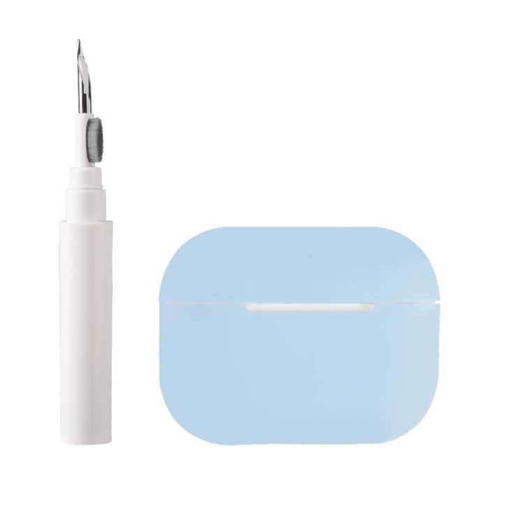 Silicone Earphone Protective Case with Cleaning Pen, For AirPods Pro 2