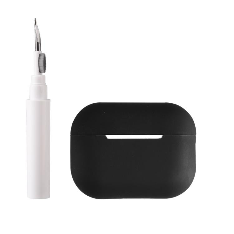 Silicone Earphone Protective Case with Cleaning Pen, For AirPods Pro 2