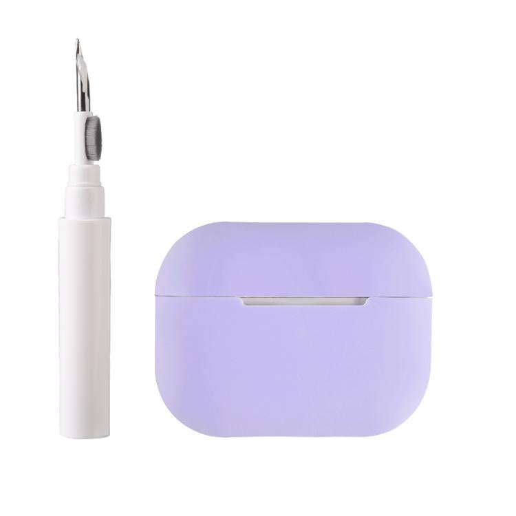 Silicone Earphone Protective Case with Cleaning Pen, For AirPods Pro 2