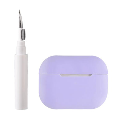Silicone Earphone Protective Case with Cleaning Pen, For AirPods Pro 2