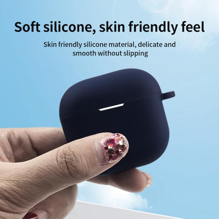 5 in 1 Silicone Earphone Protective Case + Earphone Bag + Earphones Buckle + Hook + Anti-lost Rop...
