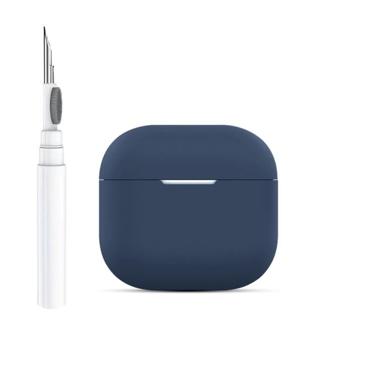 Silicone Buckleless Earphone Protective Case with Cleaning Pen, For AirPods 4