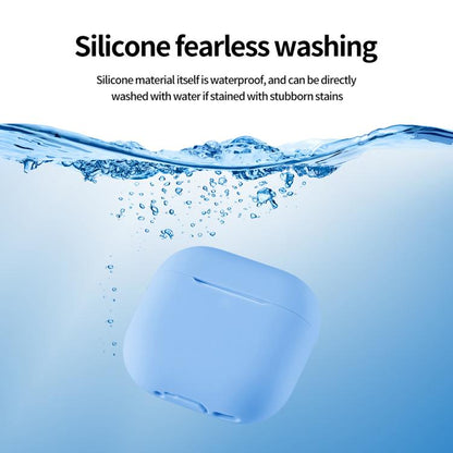 Silicone Buckleless Earphone Protective Case with Cleaning Pen, For AirPods 4