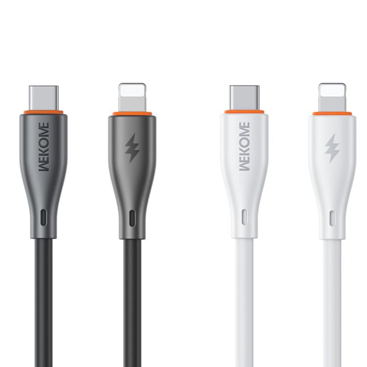 WK WDC-69 Kinkong Flash Series 1m PD27W PVC Fast Charging Data Cable, Type-C to 8 Pin