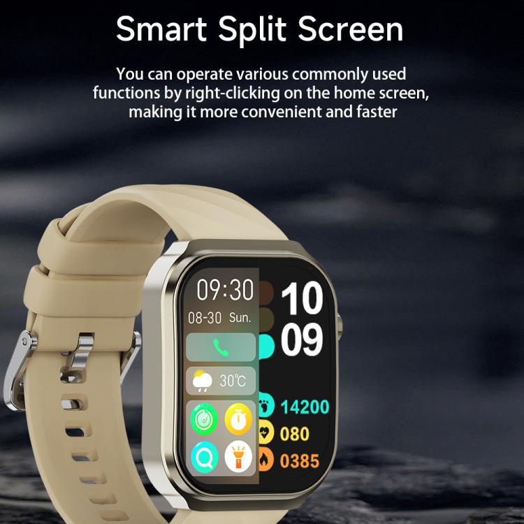 U13 2.2 inch IPS Curved Screen Smart Watch Supports BT Call