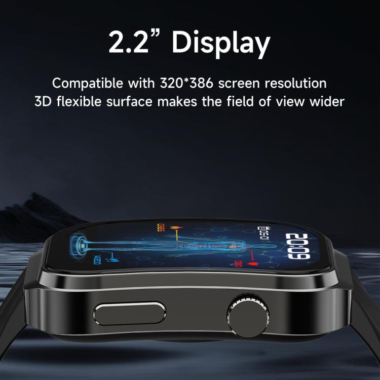 U13 2.2 inch IPS Curved Screen Smart Watch Supports BT Call