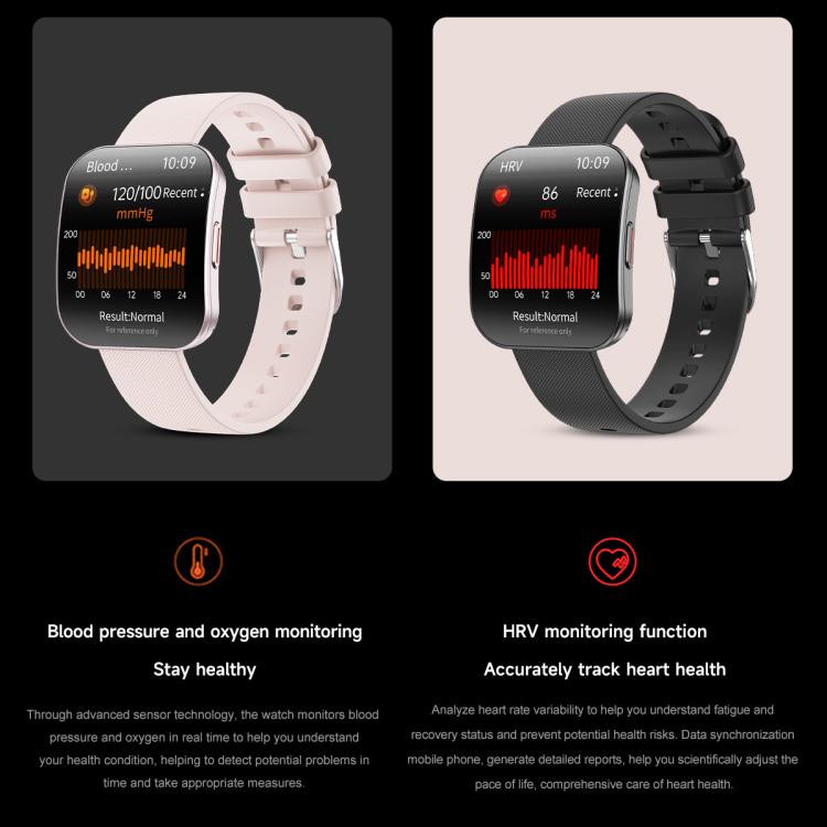 U17 1.85 inch Ultra-thin Curved Screen IP68 Sports Smart Watch