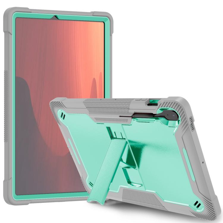 Shockproof Silicone Hybrid PC Tablet Case with Holder, For Samsung Galaxy Tab S10 FE+
