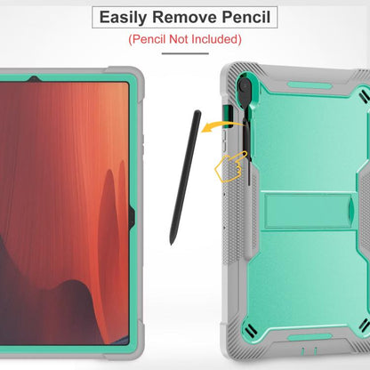 Shockproof Silicone Hybrid PC Tablet Case with Holder, For Samsung Galaxy Tab S10 FE+