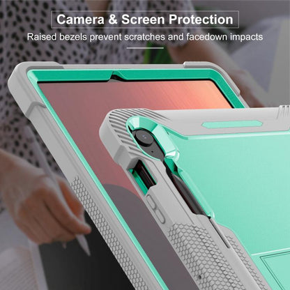 Shockproof Silicone Hybrid PC Tablet Case with Holder, For Samsung Galaxy Tab S10 FE+