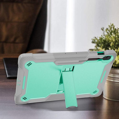 Shockproof Silicone Hybrid PC Tablet Case with Holder, For Samsung Galaxy Tab S10 FE+