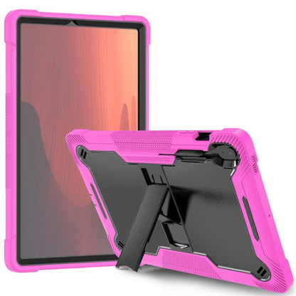 Shockproof Silicone Hybrid PC Tablet Case with Holder, For Samsung Galaxy Tab S10 FE+