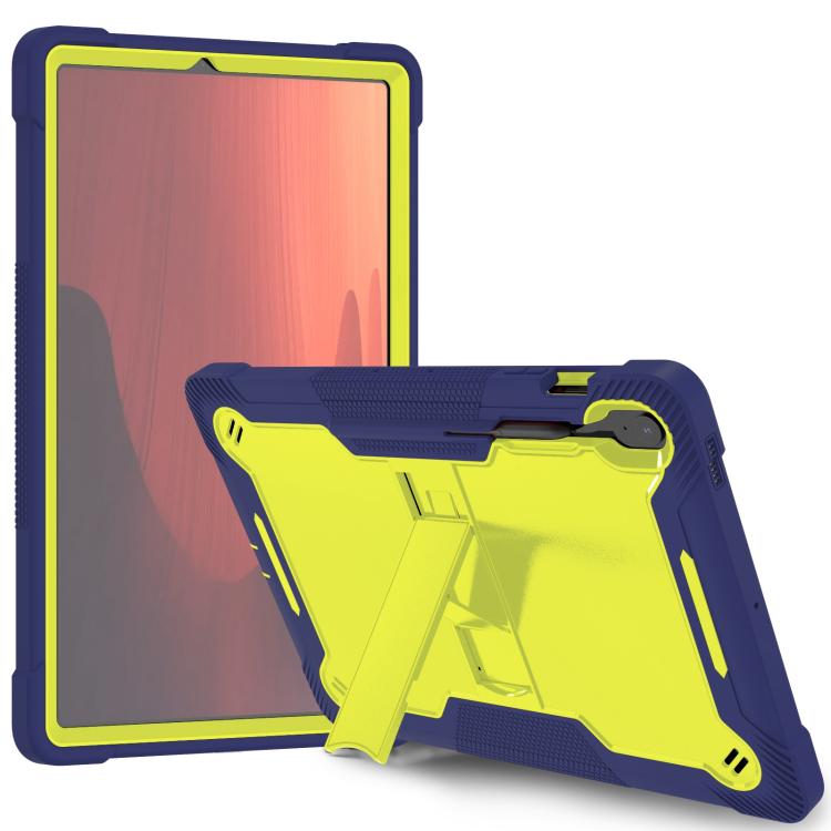 Shockproof Silicone Hybrid PC Tablet Case with Holder, For Samsung Galaxy Tab S10 FE+